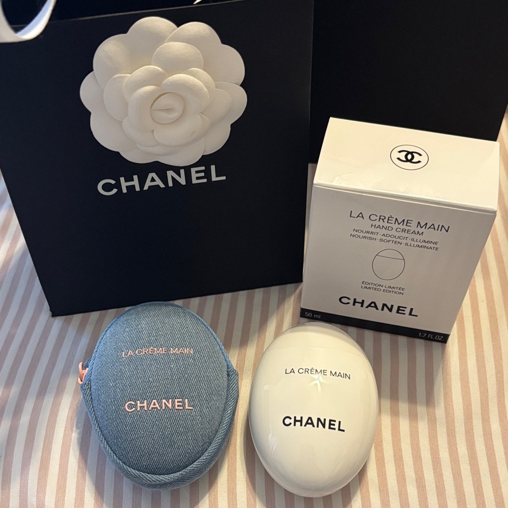 LIMITED EDITION 2026 Chanel Denim La Crème Main HAND CREAM